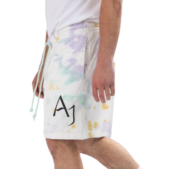 Nike Air Jordan Sport DNA All Over Print Tie Dye Shorts DM1871-530 - Picture 2 of 8